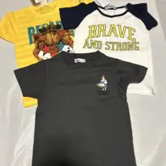 男の子 半袖Tシャツ 110cm 3枚 まとめ売り 新品未使用