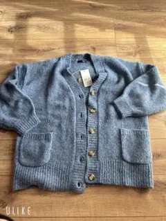 Ranan ブルー カーディガン　新品