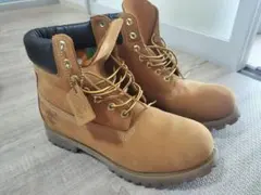 【美品】Timberland 6インチ プレミアムウォータープルーフブーツ 9W