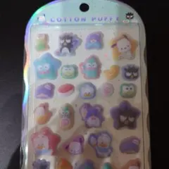 ボンボンドロップシール　コットンパフィーシールサンリオ キャラクター