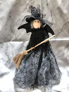 魔女のおばあちゃん　ハロウィングッズ　28.5cm