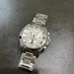 【名機7L22】セイコーKINETICクロノグラフ二次電池交換済チタンブレス Yahoo!オークション -「キネティック 7l22」(セイコー) (さ行)の