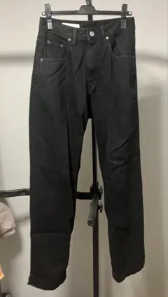 ZARA バギーデニム　ブラック　JP28