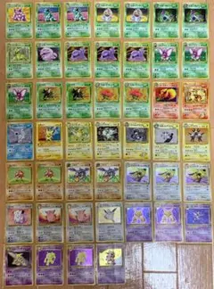ひ*す様 【ジャンク品】ポケモンカード旧裏面 キラカード46枚セット