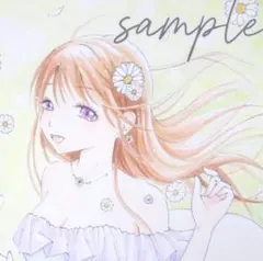No.177 手描きイラスト「風の音色」女の子 浴衣 夏 - メルカリ