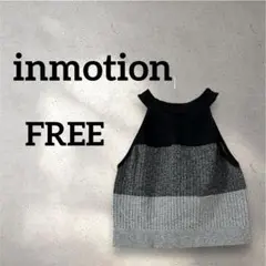 inmotion 【FREE】ハイネックタンクトップ グラデーション