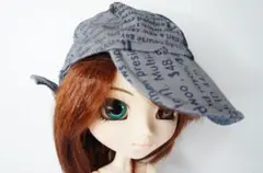 Pullip/プーリップ/ 英字プリント/キャップ/帽子/アウトフィット