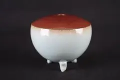 a618 丹波文琳茶入 尾中信水窯 共箱 茶道具 茶入 骨董 - メルカリ