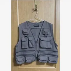 【新品・未使用】CrownHart 裏フリースベスト 14ポケット