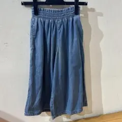 キッズ 130 女の子 ワイドパンツ