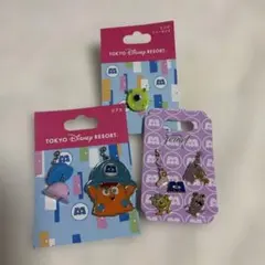 モンスターズインクピアスとリング３点セット