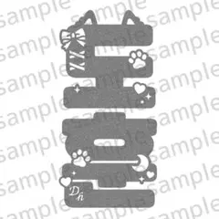 TWS ペンライト 反射 ステッカー ドフン ❤︎DHxオオカミx月❤︎