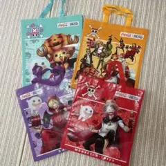 ワンピース コカコーラ コラボトート4枚　ワンピース トートバッグ