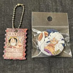 ONE PIECE ルフィ ポートレートワンピース ストラップ 缶バッジ