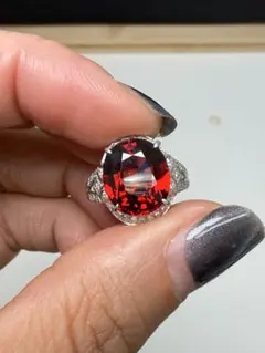 アレキサンドライト0.36ct /ダイヤモンド0.55ctプラチナリング - メルカリ