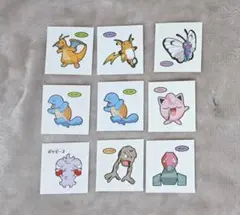ポケモンパンシールセット　11枚