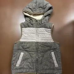 フード付きベスト　ジャケット