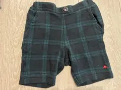 MIKI HOUSE チェック柄ハーフパンツ 80cmのサムネイル