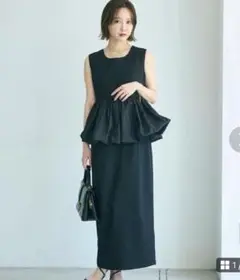 新品未使用タグ付き　basement online バルーンワンピース