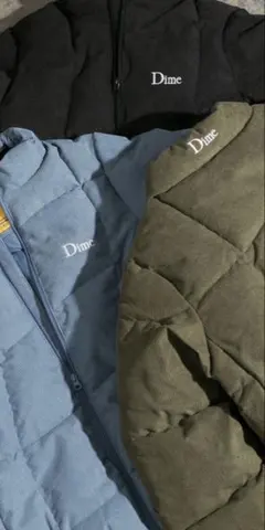 Dime ダウンジャケット　コーデュロイ Dime(ダイム) / ダウンジャケット/L/コーデュロイ/KHK/無地