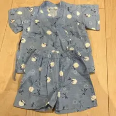 ベビー　甚平 とんぼ柄　80