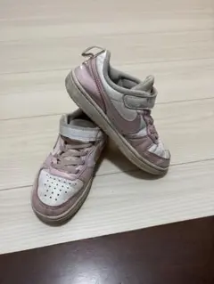 Nike スニーカー ピンク/ホワイト ベルクロ　18センチ