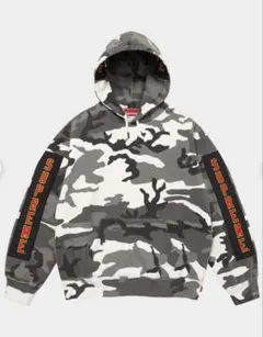 Supreme Woven Patches Hooded Sweatshirt