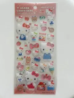 ハローキティ　クリアキャンディシール