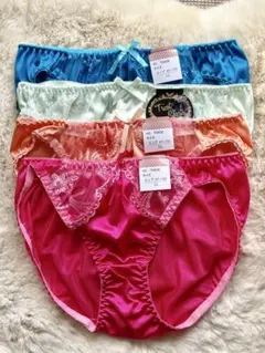 【新品・タグ付】LLサイズ トリコットショーツ 4枚セット　ビタミンカラー