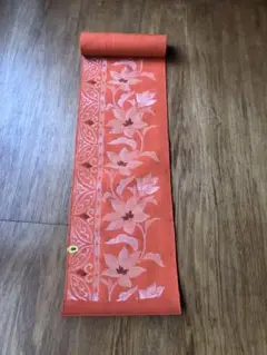 【新品未使用】名古屋帯　未仕立て　化繊