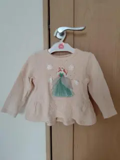 petit main アリエル刺繍 長袖カットソー 90cm