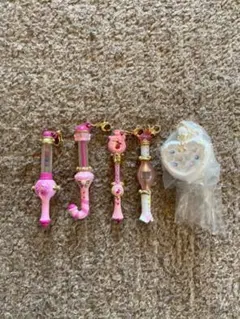 おジャ魔女どれみ　ポロンチャーム4個+コロンタップチャーム