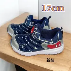 限定品　超大人気　スパイダーマン　スリッポン　17cm 男女兼用　入手難品　新品