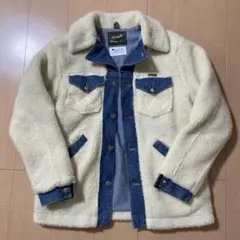 ナノユニバース×ラングラー ボアジャケット Sサイズ Wrangler x nano universe ラングラー ナノユニバース 別注