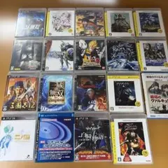 PS3ソフト19点まとめ売り　二ノ国　ワンピース海賊無双　北斗無双　三國無双