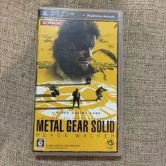 【動作確認済】METAL GEAR SOLID PEACE WALKER PSP