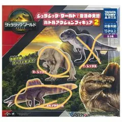 ジュラシック・ワールド バトルアクションフィギュア2　2セット