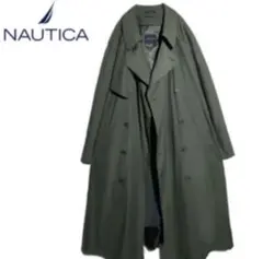 NAUTICA オリーブグリーン トレンチコート