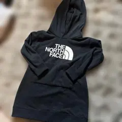 THE NORTH FACE ブラックパーカー　女の子　ワンピース