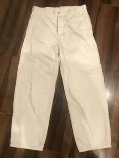 【美品】UNIQLO ワイドテーパードジーンズ ナチュラル