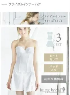 ブラダルインナー ハグ 3点セット Bカップ - メルカリ