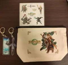 ゼルダの伝説ティアーズオブザキングダム　ポーチ、アクリルキーホルダー、ステッカー