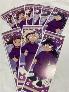 忍たま乱太郎 ロングステッカー 四年生