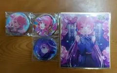 プロセカ　桃井愛莉　缶バッチ　色紙