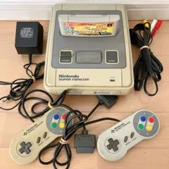 【動作品】ニンテンドー スーパーファミコン 本体セット ソフト付