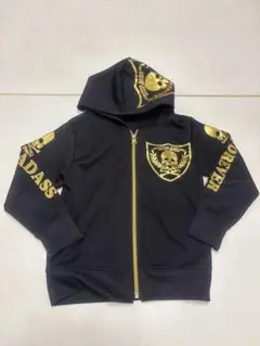 スカルデザイン フルジップジャージ