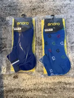 【新品】andro 卓球ソックス 卓球靴下　サイズ2 2足セット