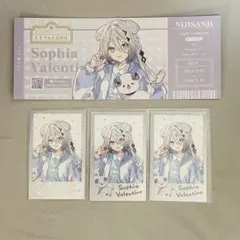 ☆ソフィアバレンタイン　チェキ風カード