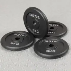 IROTEC アイアンプレート 5kg 4枚セット㉗のサムネイル