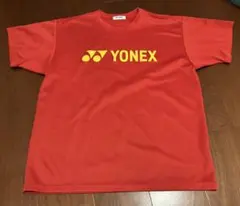 YONEX 赤 Tシャツ Lサイズ